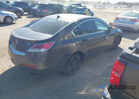 2009 Acura Tl 3.5 from USA, damaged, VIN 19UUA865X9A007708